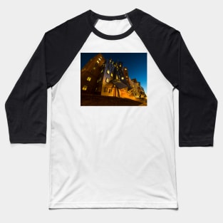 Cambridge MA Kendall Square The MIT Stata Center at Night Baseball T-Shirt